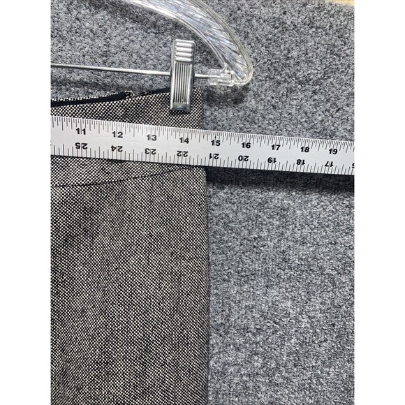 The Limited Women’s Gray Wool Silk Blend Skirt – Pleated Hem, Size 2 - Picture 4 of 9
